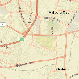Ålborg Kommune Street Map