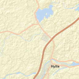 Hyltebruk Street Map