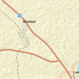 Lenhovda Street Map