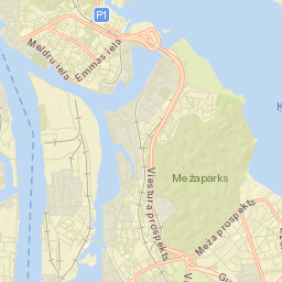 Mežaparks Street Map