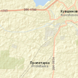 Kuvshinovo Street Map