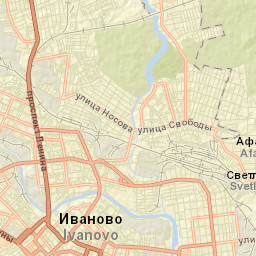 Ivanovskiy Rayon Street Map
