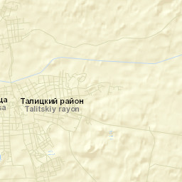 Talitsa Street Map