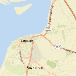 Løgstør Street Map