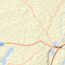 Torup Street Map