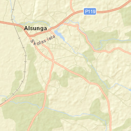 Alsunga Street Map