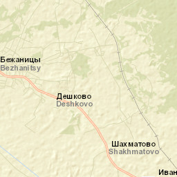 Bezhanitsy Street Map