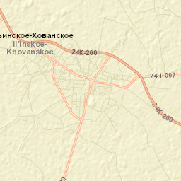 Il’inskoye-Khovanskoye Street Map