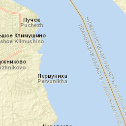 Puchezh Street Map