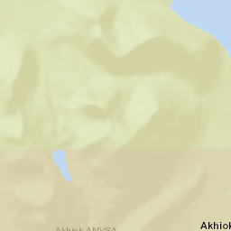 Akhiok Alaska Street Map