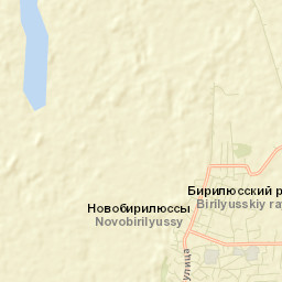 Novobirilyussy Street Map