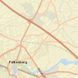Falkenberg Street Map
