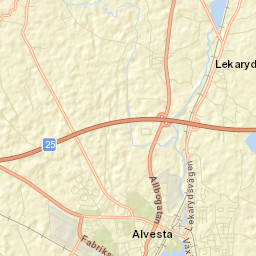 Alvesta Street Map