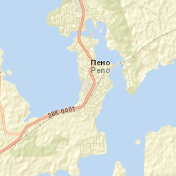 Peno Street Map