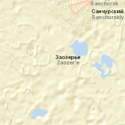 Sanchursk Street Map