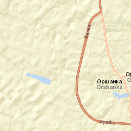 Orshanka Street Map