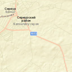 Sernur Street Map