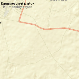 Kil’mez’ Street Map