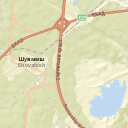 Shuvakish Street Map