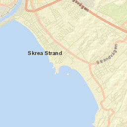 Skrea Street Map
