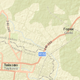 Teykovo Street Map