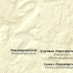 Nizhnyaya Irga Street Map