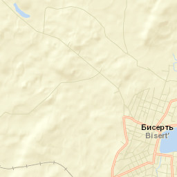 Bisert’ Street Map