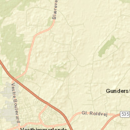 Aars Street Map