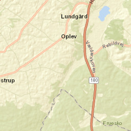 Rebild Kommune Street Map