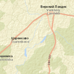 Verkhniy Landekh Street Map