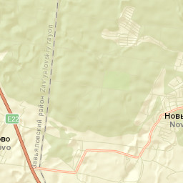 Zav’yalovskiy Rayon Street Map