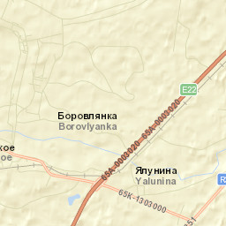 Yelanskiy Street Map