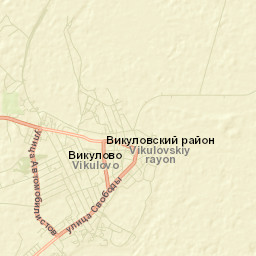 Vikulovo Street Map