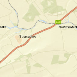 7 Pert Cottages, North Water Bridge, Laurencekirk, Angus AB30 Street Map
