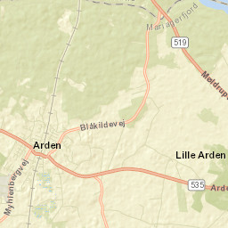 Arden Street Map