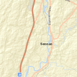 Oskarström Street Map