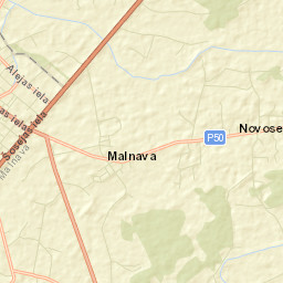 Kārsava Street Map