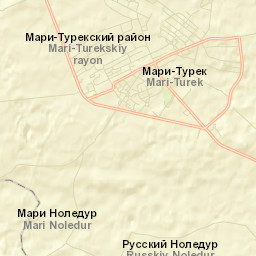 Mari-Turek Street Map