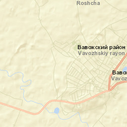 Vavozh Street Map