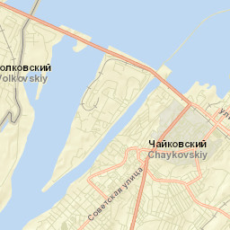 Chaykovskiy Street Map