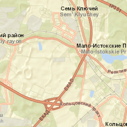 Istok Street Map
