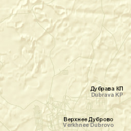 Verkhneye Dubrovo Street Map