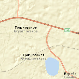 Gryaznovskoye Street Map