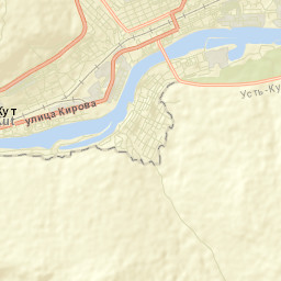 Ust’-Kut Street Map