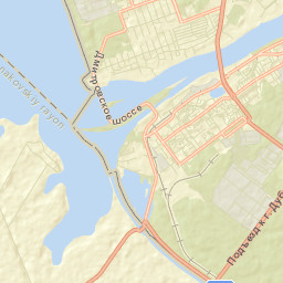 Dubna Street Map