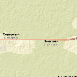 Severnyy Street Map