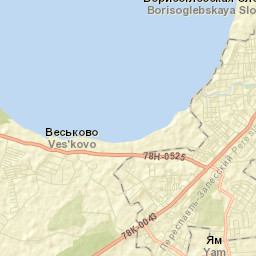Pereslavskiy Rayon Street Map