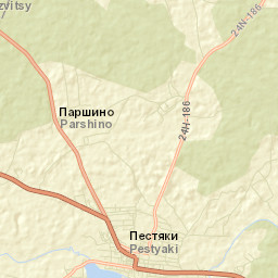 Pestyaki Street Map