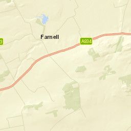 A934, Montrose, Angus DD10, UK Street Map