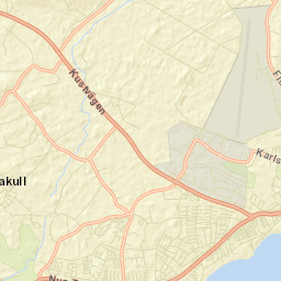 Mjällby Street Map